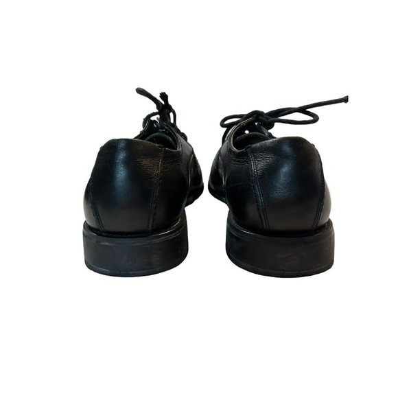 Steve Madden Yorrk Men 9.5 M Black Leather Square Toe Heels - Picture 7 of 13